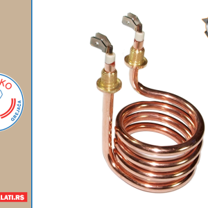 GREJAČ ZA MALI BOJLER 5-10L  2000 W/230 V  SA KOSIM BUKSNAMA (1043) - FEG SREĆKO