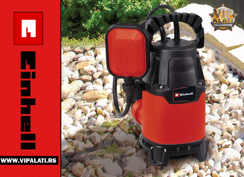POTAPAJUĆA PUMPA ZA PRLJAVU VODU GC-DP 3325 - EINHELL - Slika 4