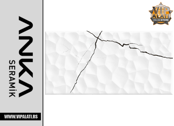 PLOČICA EVA WHITE FORM decor 30X60 - ANKA SERAMIK