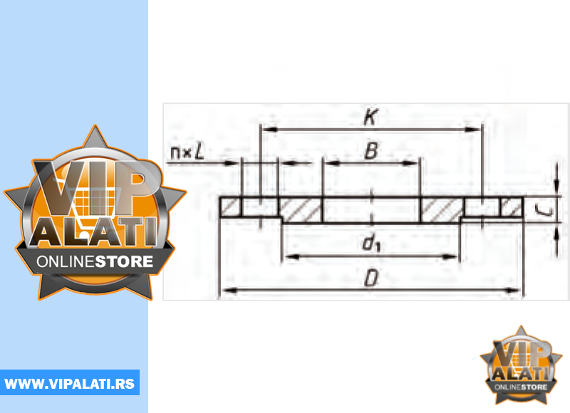 ravna prirubnica dimenzije | vipalati.rs