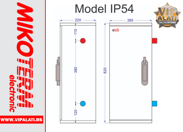 ELEKTRIČNI KOTAO TK eLG 6kW IP54 - MIKOTERM - Slika 3