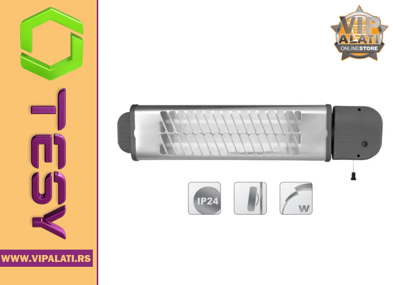 NAZIDNA KVARCNA GREJALICA 1200W QH04 120 - TESY - Slika 2