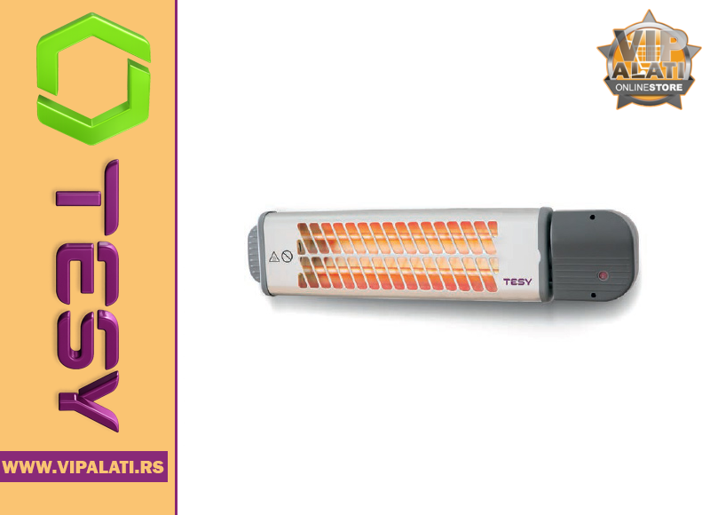 NAZIDNA KVARCNA GREJALICA 1200W QH04 120 - TESY