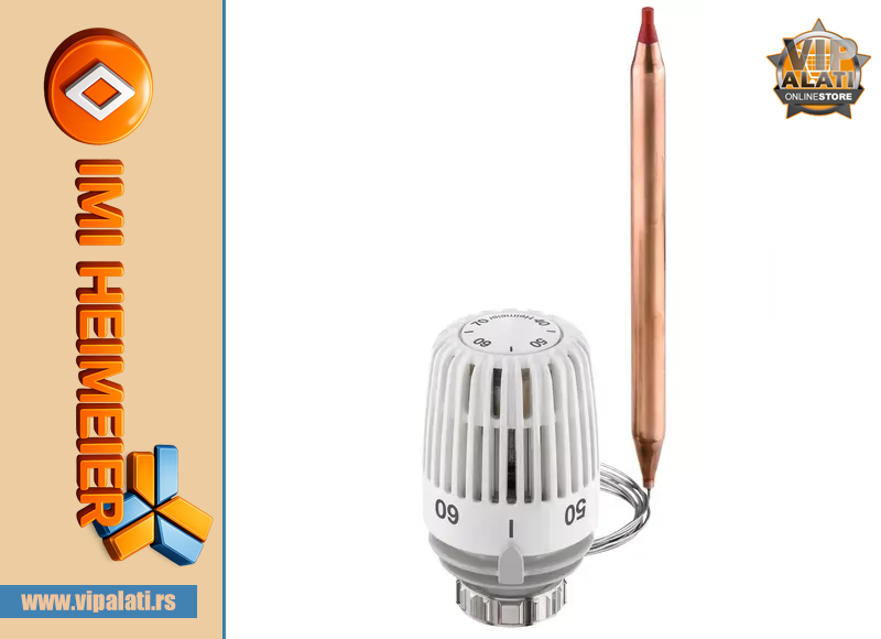 TERMO GLAVA SA KAPILARNOM SONDOM (40 - 70 °C) 6602-10.500 - HEIMEIER