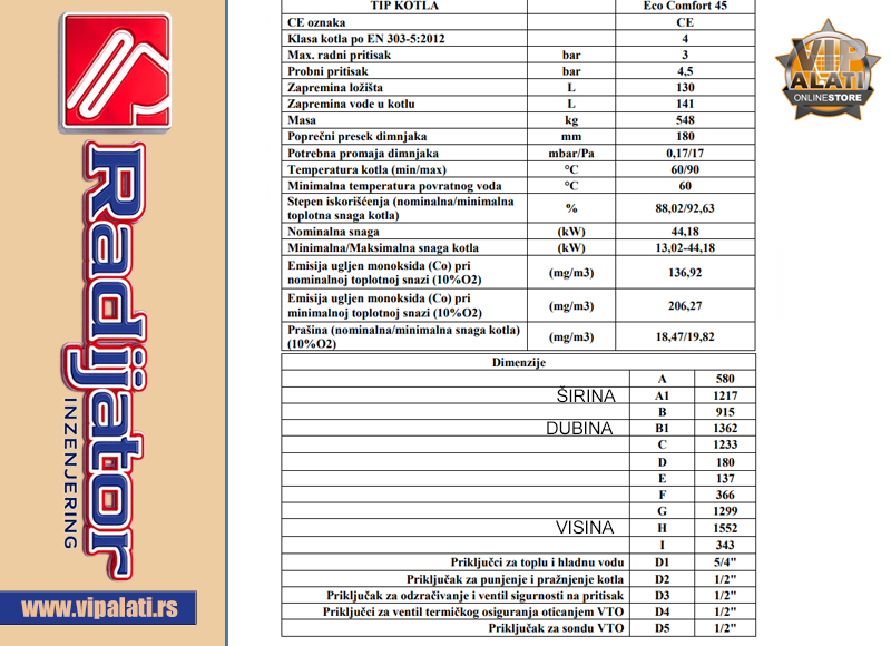 RADIJATOR ECO COMFORT 45 D | vipalati.rs