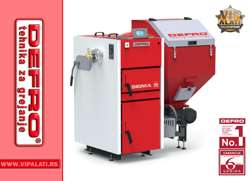 KOTAO NA PELET SIGMA UNI 48KW - DEFRO