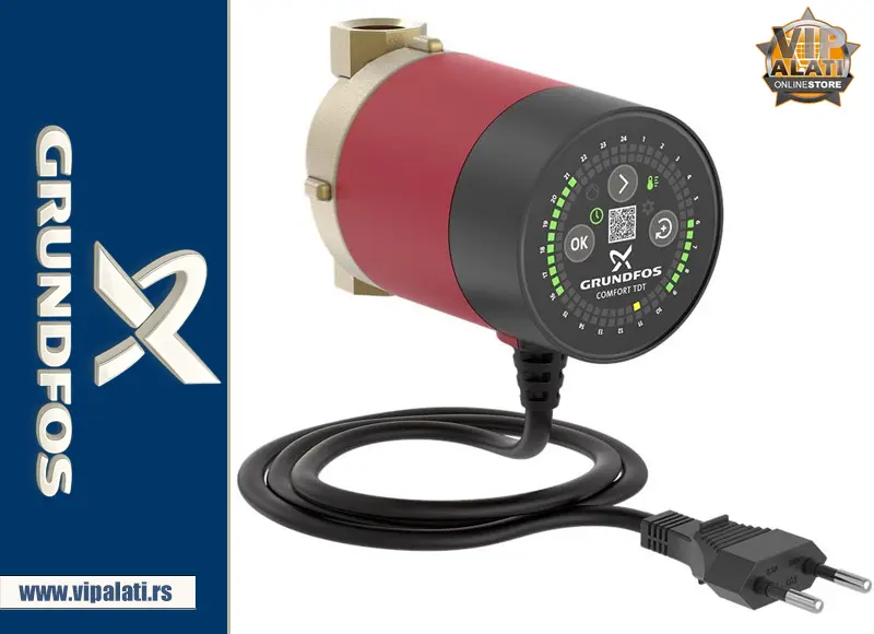 PUMPA COMFORT 15-14 B TDT Grundfos cirkulaciona pumpa za toplu sanitarnu vodu