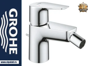Baterija za bide GROHE BauEdge New 2021 23331001 hrom jednoručna slavina za kupatilo