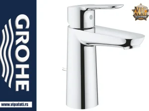 Baterija za umivaonik GROHE BauEdge New 2021 23758000 hrom jednoručna slavina za kupatilo
