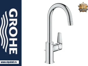 Baterija za umivaonik GROHE BauEdge New 2021 23758000 hrom jednoručna slavina za kupatilo