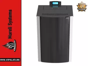 Kamin na pelet Mareli Onyx Full Glass sa full glass prednjom stranom i touch screen ekranom