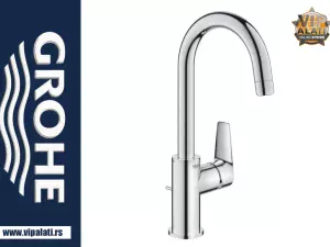 Baterija za umivaonik GROHE BauEdge New 2021 23758000 hrom jednoručna slavina za kupatilo